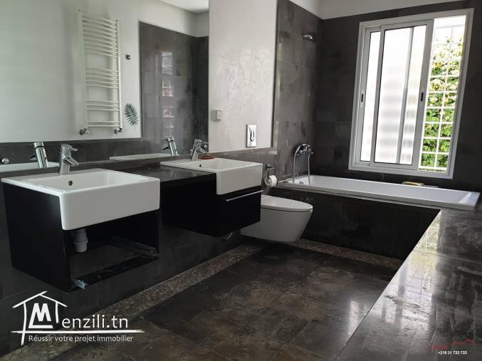 Villa Gammarth sup avec vu mer