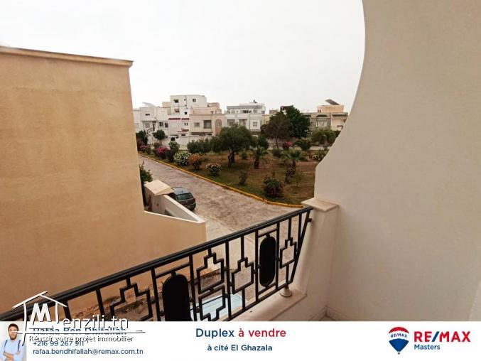 À vendre Duplex à cité el ghazela