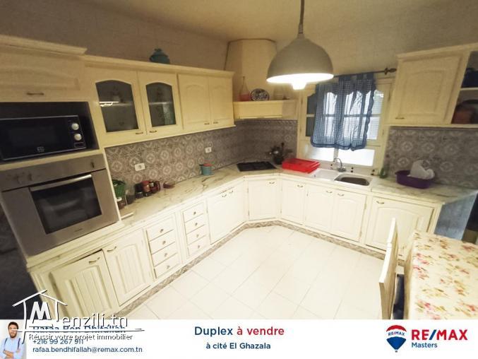 À vendre Duplex à cité el ghazela