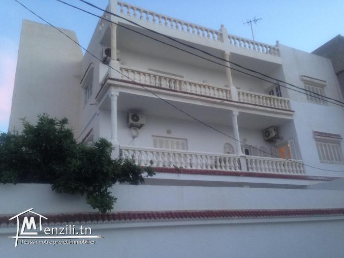 VILLA A SOUSSE RDC ET 2 ETAGES OFFRE A NE PAS RATER