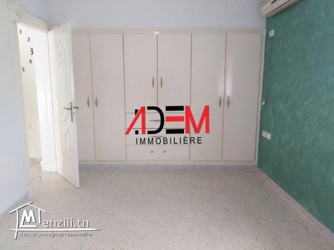 Etage de villa S2 de bon standing à Sahloul