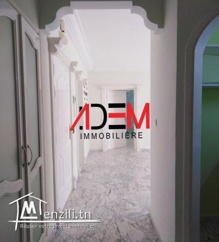 Etage de villa S2 de bon standing à Sahloul