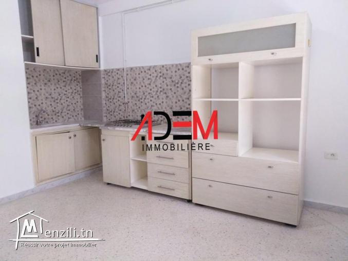 Etage de villa S2 de bon standing à Sahloul