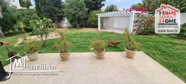 RDC de Villa Danemark Meublé à Louer à Gammarth