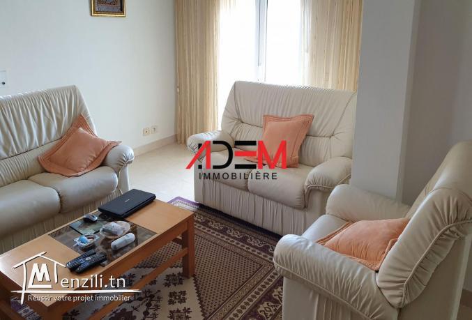 Etage de villa S3  meublé avec garage