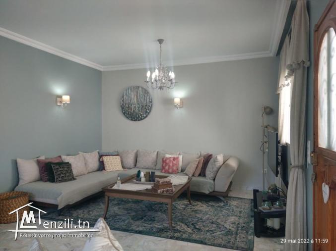 A louer Etage de villa à Sidi Bou Said.