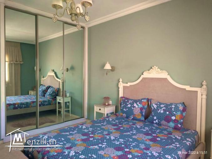 A louer Etage de villa à Sidi Bou Said.