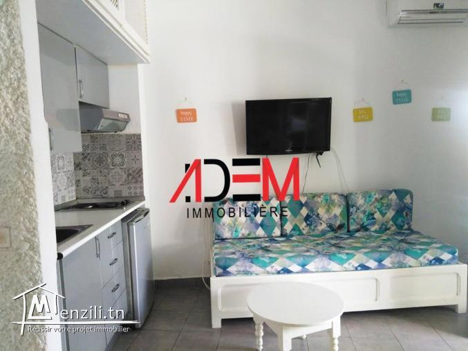 Appartement S0 meublé à Kantaoui pour location estival