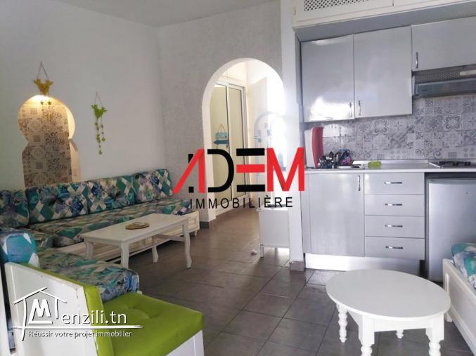 Appartement S0 meublé à Kantaoui pour location estival