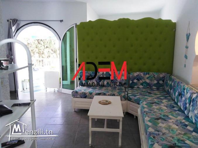 Appartement S0 meublé à Kantaoui pour location estival