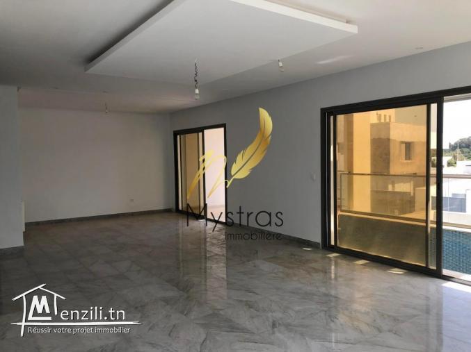 Vente appartement neuf avec piscine a Gammarth