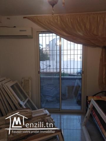 Appartement S+1.RDC à ksar said 2