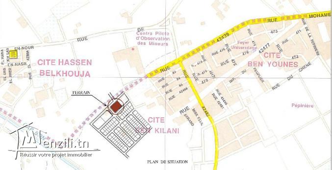 Promoteur vend S+1 à Manouba avec place de parking au sous-sol