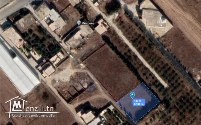 . للبيع قطعة أرض بالحتحات مساحتها 1000 متر مربع