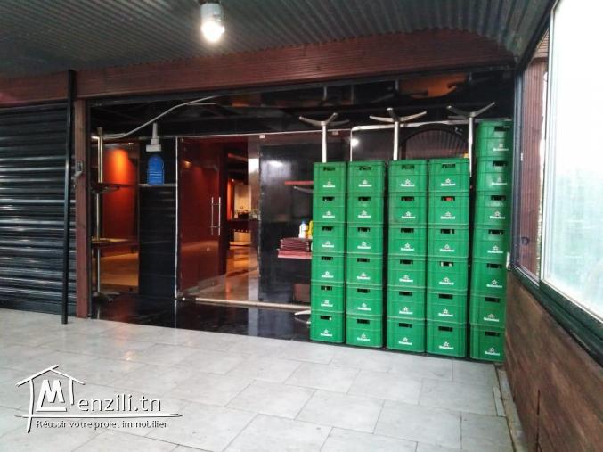 Fond de Commerce d'un bar resto lounge