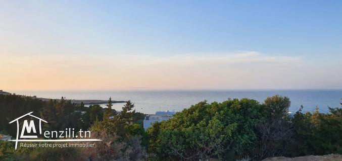 Terrain à Ain Mestir Rafraf sur la mer
