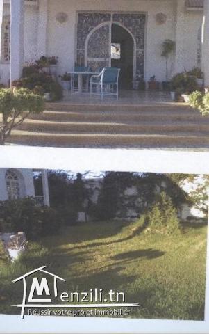 A vendre villa à corniche Bizerte