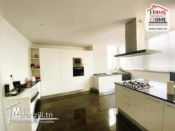 Duplex Drammen Meublé à Louer à Gammarth