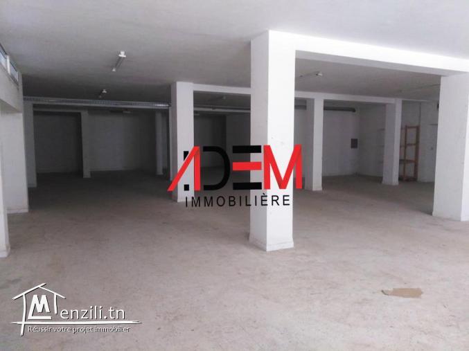 Dépôt de 300m² bien situé à Sahloul