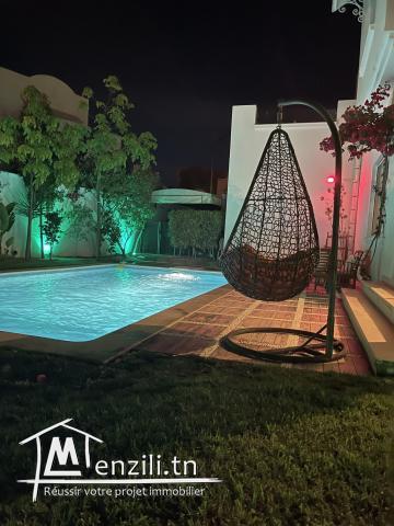 Magnifique villa à la Marina de Gammarth