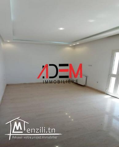 Appartement S2 de haut standing et bien situé à Khzema EST