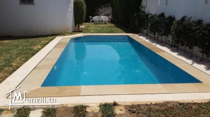 Location estivale une coquette villa bien équipée et pas loin de la mer