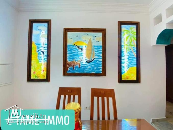 villa 2s+2 plage ezzahra kélibia