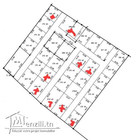 TERRAIN A VENDRE SIDI MTIR / HAMMAMET SUD