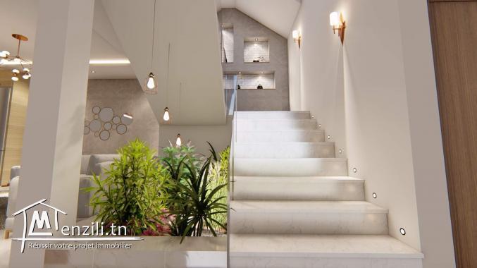 villa inachevée à vendre à sahloul 4