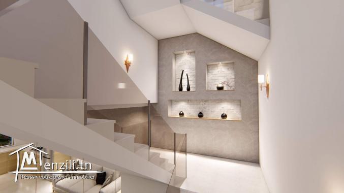 villa inachevée à vendre à sahloul 4