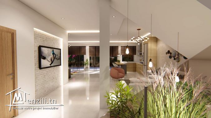 villa inachevée à vendre à sahloul 4