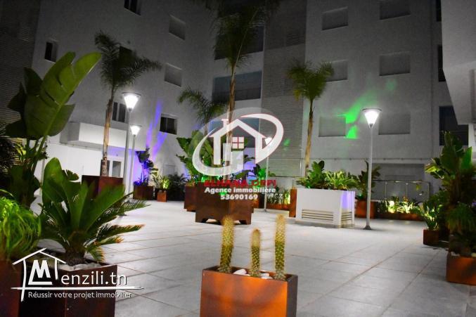 a louer appartement s+2 vue sur mer au cœur zone touristique
