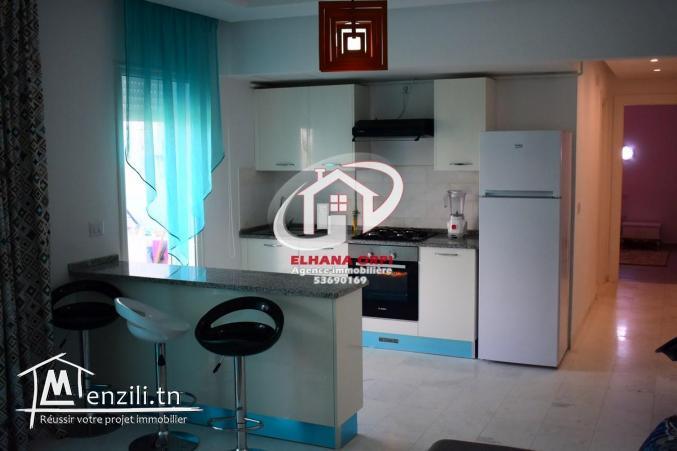 a louer appartement s+2 vue sur mer au cœur zone touristique