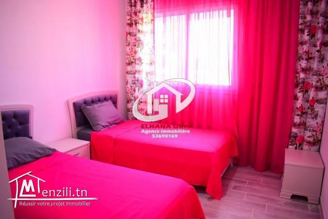 a louer appartement s+2 vue sur mer au cœur zone touristique