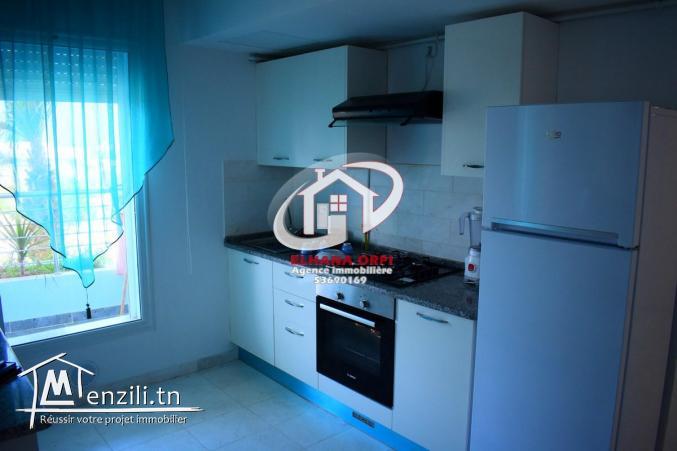 a louer appartement s+2 vue sur mer au cœur zone touristique