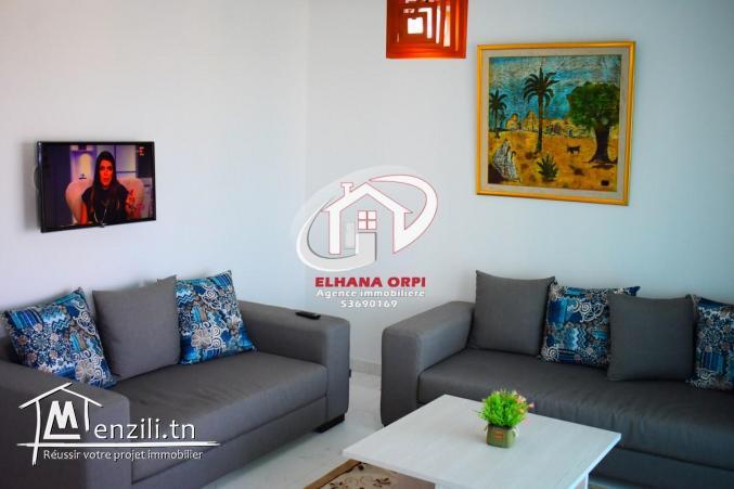 a louer appartement s+2 vue sur mer au cœur zone touristique