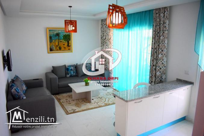 a louer appartement s+2 vue sur mer au cœur zone touristique