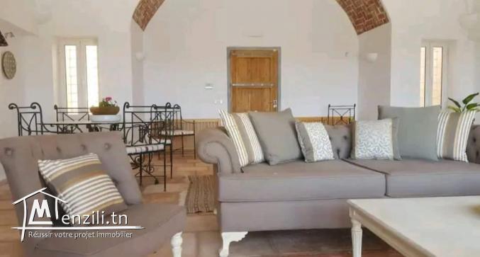 A Louer villa s3 avec jardin, Hammamet