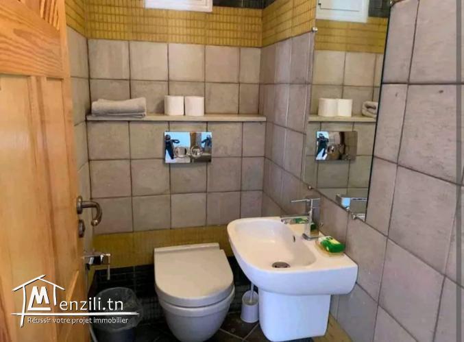 A Louer villa s3 avec jardin, Hammamet