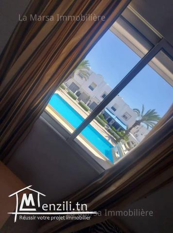 Location de vacances, duplex s2 meublé avec piscine, Hammamet