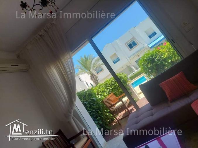 Location de vacances, duplex s2 meublé avec piscine, Hammamet