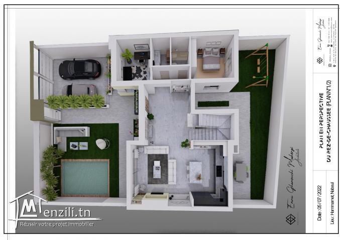 Vends Villa Hammamet Nord