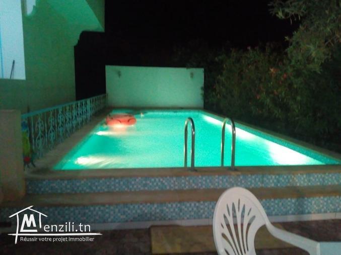 Villa avec piscine à Akouda à 5mn d’El Kantaoui