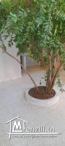 villa cartier chic avec titre bleu