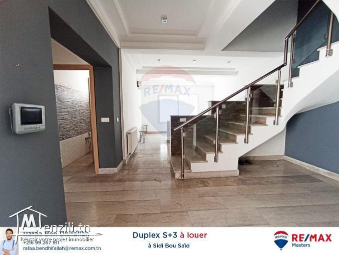 Location d'un Duplex à Sidi BouSaid Vue mer