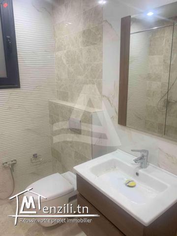 location d'un appartement s+2 avec terrasse aux jardins de carthage