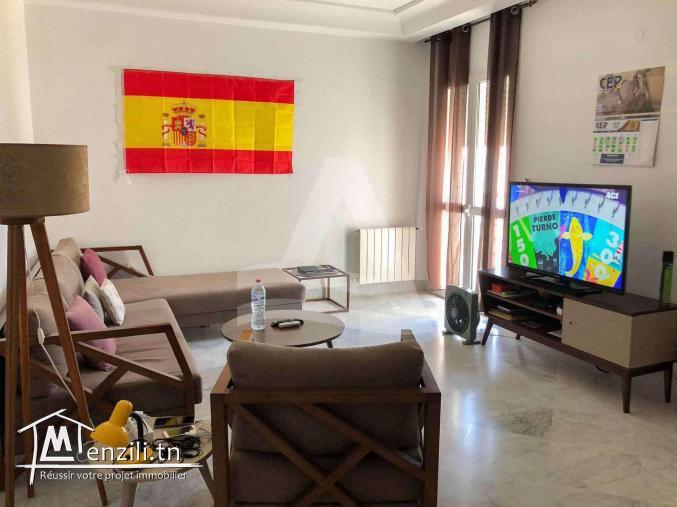 location d'un appartement s+1 meublé aux berges du lac