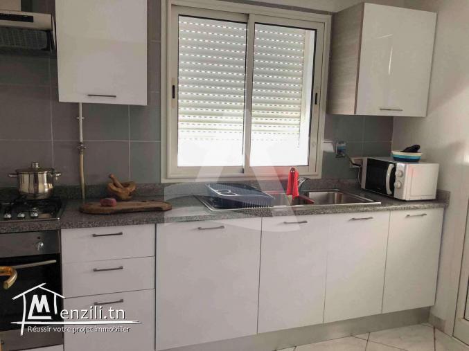 location d'un appartement s+1 meublé aux berges du lac