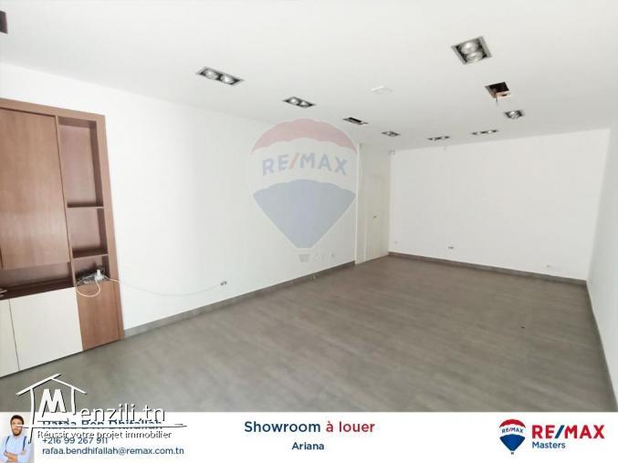 Un showroom à la location