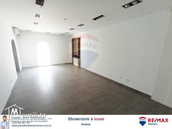 Un showroom à la location